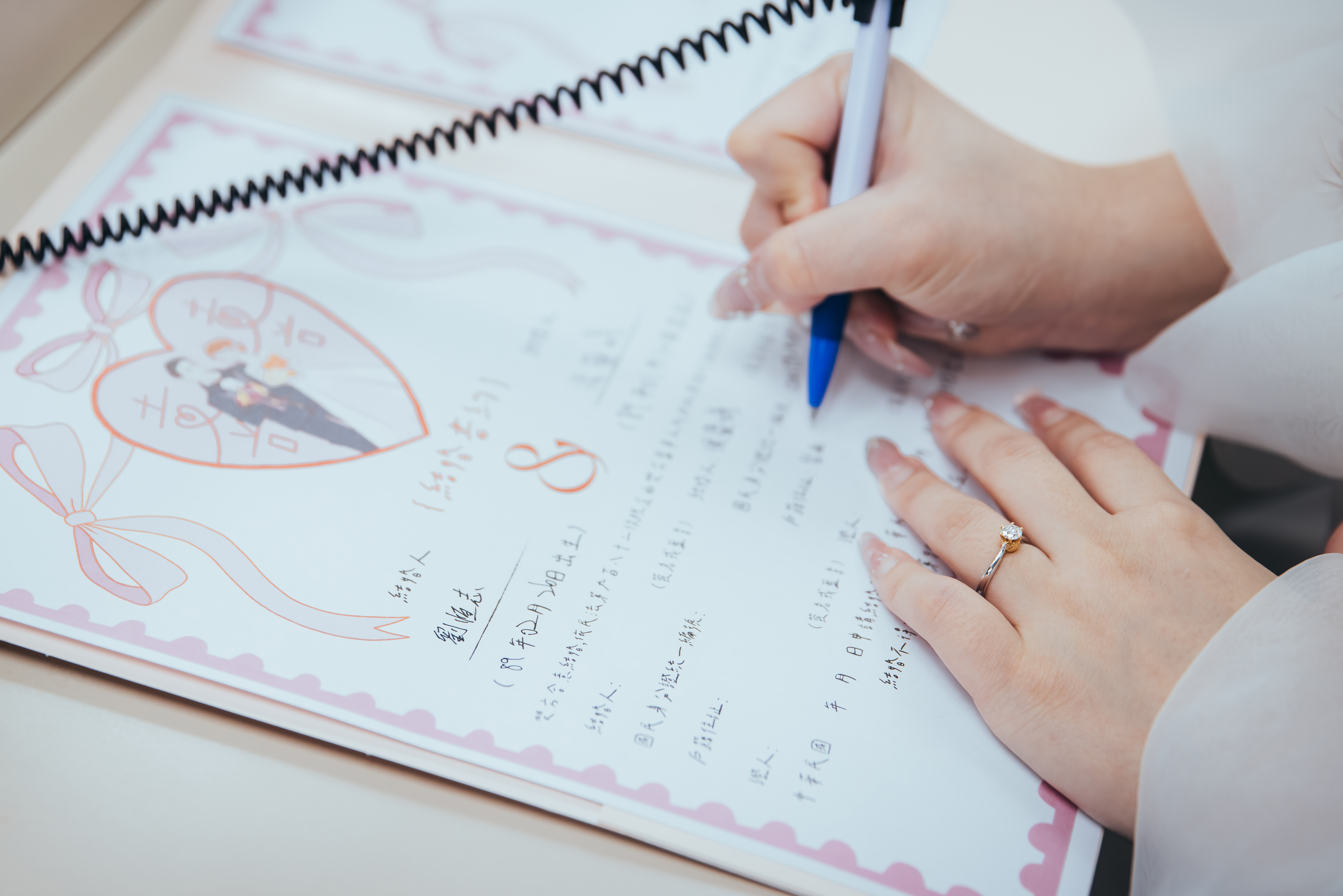 【結婚。登記】